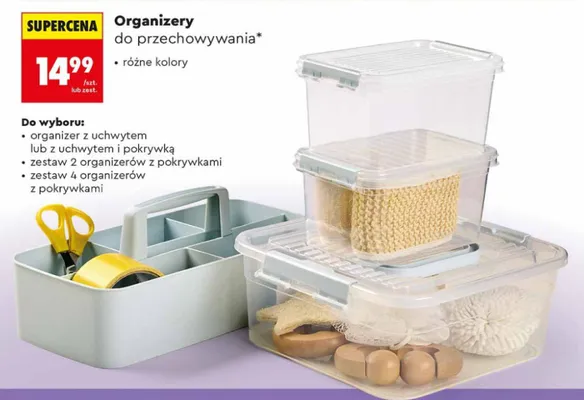 Organizer promocja w Biedronka