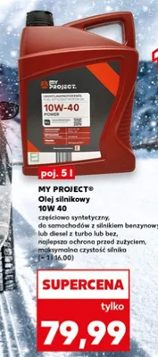 Olej silnikowy 10W 40 promocja w Kaufland