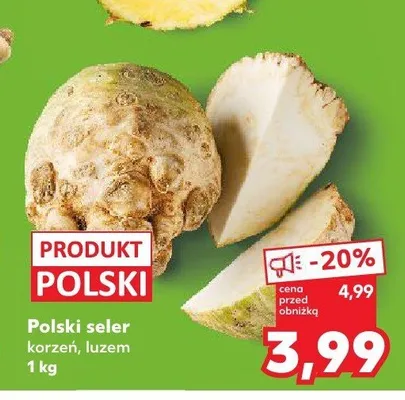 Polski seler korzeń, luzem Kaufland promocja w Kaufland