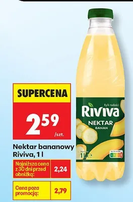 Nektar bananowy, 1 l promocja w Biedronka