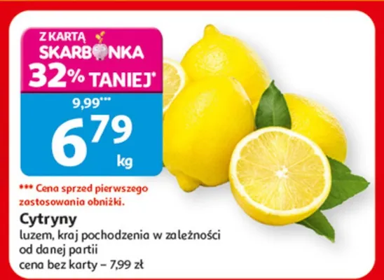 Cytryny luzem Auchan promocja