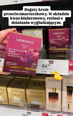 Peonia przeciwzmarszczkowy krem ujędrniający na dzień i na noc 50+ promocja w Rossmann