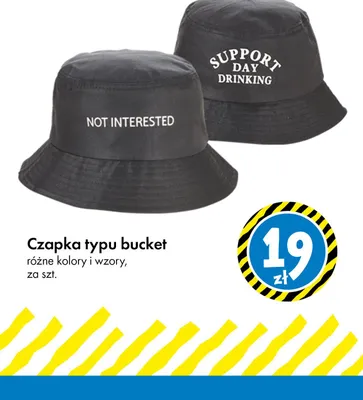 Czapka typu bucket Tedi promocja