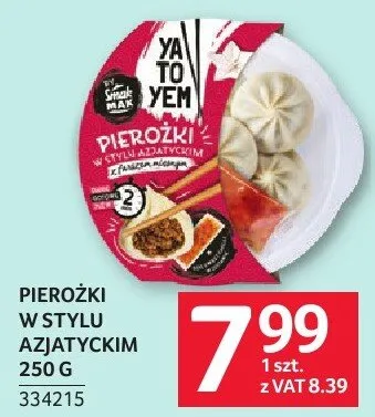 Pierożki w stylu azjatyckim Yoyo Foods promocja w Selgros
