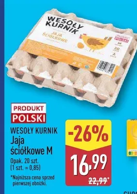 Jaja promocja w Aldi