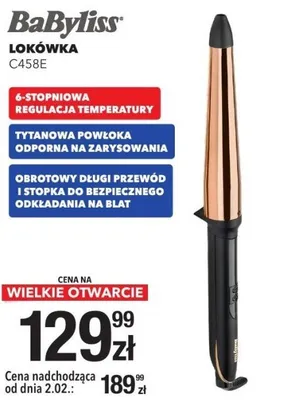 Lokówka C458E BaByliss promocja w RTV EURO AGD