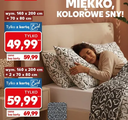 Pościel dwustronna Liv & Bo promocja w Kaufland