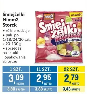 Żelki promocja w Makro