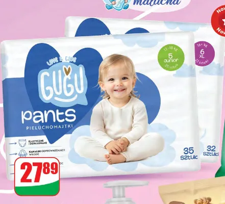 Pieluchomajtki 3 rodzaje promocja w Dino