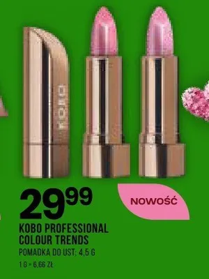 Pomadka do ust KOBO PROFESSIONAL COLOUR TRENDS 4,5 G promocja w Drogerie Natura