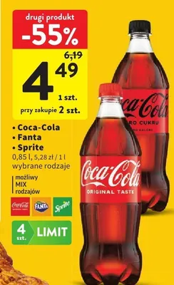 Napój promocja w Intermarche