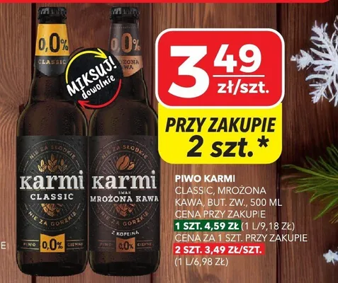 Piwo Karmi promocja w Top Market