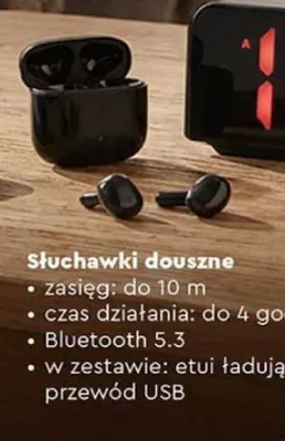 Słuchawki douszne promocja w Biedronka