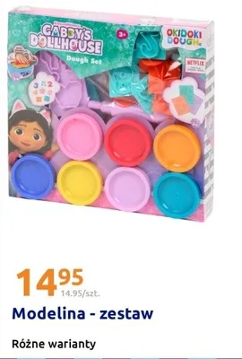 Modelina - zestaw, różne warianty promocja w Action