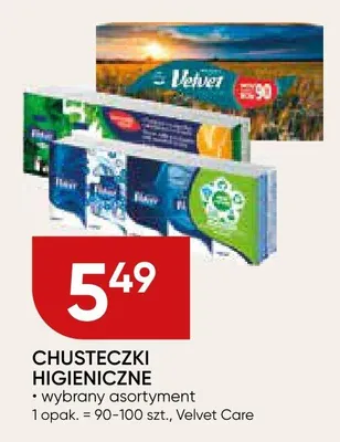 Chusteczki higieniczne promocja w Chata Polska