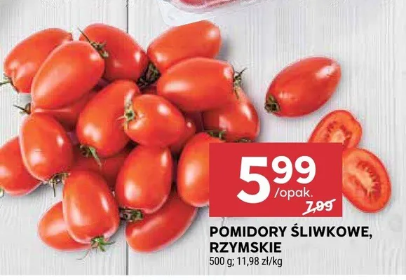 Pomidory promocja w Stokrotka