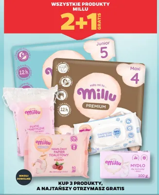 Mydło dla niemowląt i dzieci Millu promocja w Netto