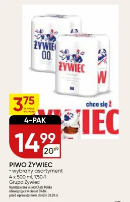 Piwo promocja w Chata Polska