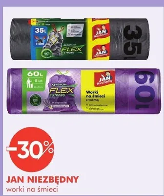 Worki na śmieci JAN NIEZBĘDNY promocja w Super-Pharm