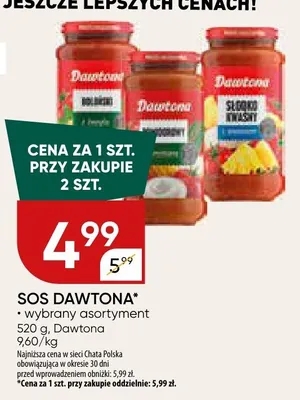 Sos Dawtona promocja w Chata Polska