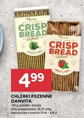 Chlebki pszenne Danvita promocja w Stokrotka