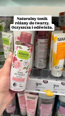 Tonik do twarzy Naturkosmetik Bio Róża 125ml promocja w Rossmann