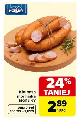 Kiełbasa promocja w Carrefour