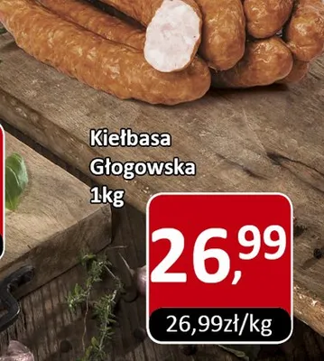 Kiełbasa Głogowska 1kg Nik-Pol promocja