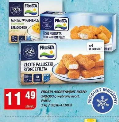 Paluszki rybne FRoSTA Assortment promocja