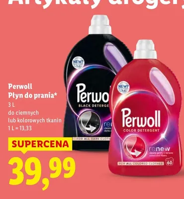 Płyn do prania do kolorowych tkanin promocja w Lidl