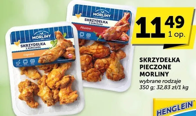 Skrzydełka pieczone Morliny promocja w Euro Sklep