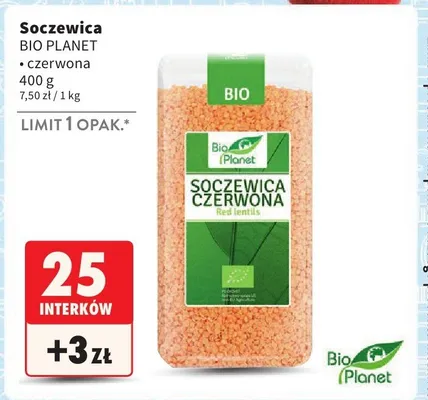 Soczewica czerwona promocja w Intermarche