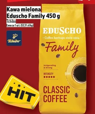 Kawa mielona Eduscho Family 450 g promocja w TOPAZ