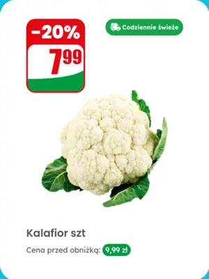 Kalafior szt. promocja w Dino