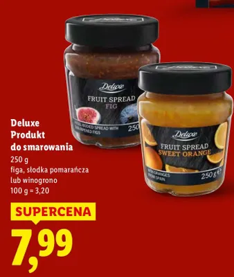 Produkt do smarowania z winogronami promocja w Lidl
