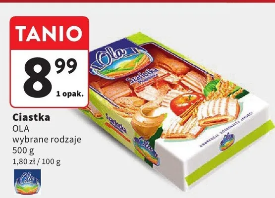 Ciastka Ola promocja w Intermarche