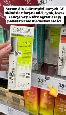 Serum na niedoskonałości Mixa sensitive skin expert promocja w Rossmann