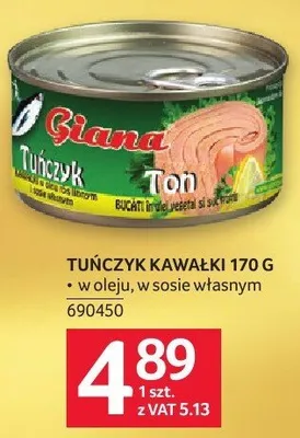 Tuńczyk promocja w Selgros