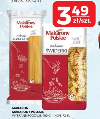 Makaron spaghetti promocja w Top Market