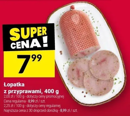 Łopatka z przyprawami promocja w Twój Market