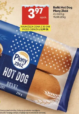 Hot dog promocja w Delikatesy Centrum