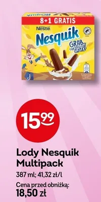 Lody Nesquik Multipack promocja w Żabka
