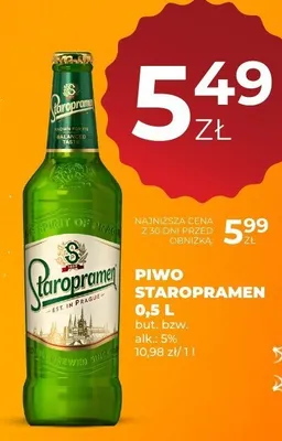 Piwo promocja w Duży Ben