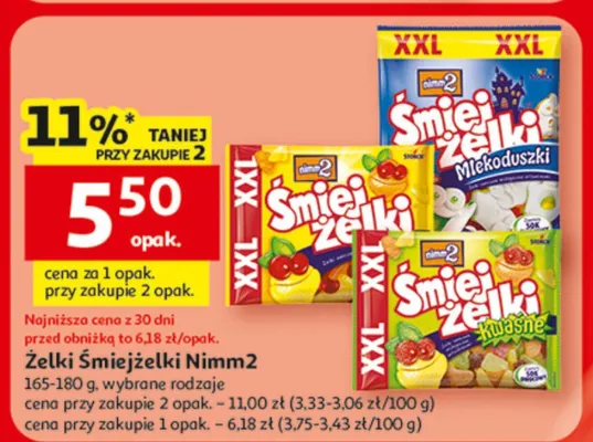 Żelki promocja w Auchan