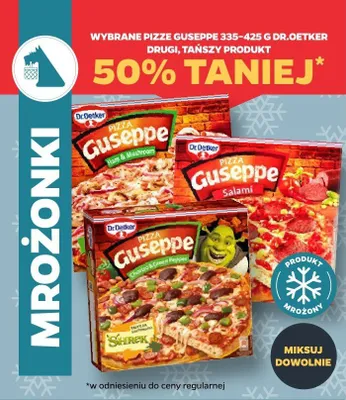 Pizza Guseppe 335-425 g Dr.Oetker promocja w Netto