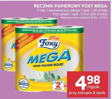 Ręcznik papierowy promocja w Stokrotka