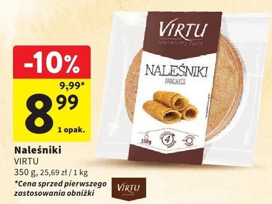 Naleśniki VIRTU promocja w Intermarche