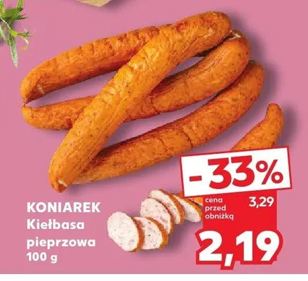 Kiełbasa promocja w Kaufland