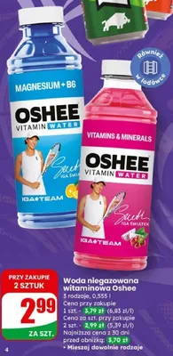 Woda niegazowana promocja w Dino