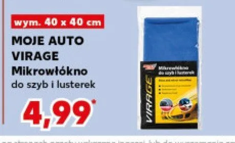 Mikrowłókno do szyb i lusterek promocja w Kaufland
